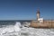 Felgueiras Lighthouse, Foz do Douro, Portugal.