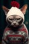 Feline Fury: The Winter Adventures of an Angry Kitten in a Knitt