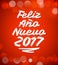 Feliz Ano nuevo 2017 - Spanish translation: happy new year 2017