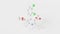 felodipine molecule 3d, molecular structure, ball and stick model, structural chemical formula calcium channel blocker