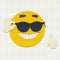 Felt Emoticon Sunglasses