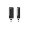 Felt pen, paint icon. Simple vector drawing tools icons for ui and ux, website or mobile application