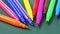 Felt-tip pens of different colors