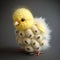 Felted Chick (generative AI)