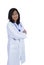 Female asian doctor with stethoscope