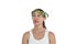 Female athlete wearing green roman laurel wreath