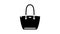 female bag woman glyph icon animation