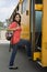 Female Boarding School Bus