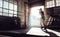 Female boxer training inside a boxing ring