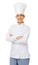 Female Chef Standing Arms Crossed