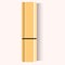 Female cosmetics. Makeup supplies, golden lipstick,3D Realistic Vector Illustration