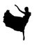 Female Dancer Silhouette