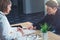 Female doctor and patient consultation during medical exam