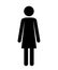 Female figure human silhouette