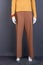 Female formal style trousers on mannequin.