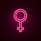 Female Gender Neon Sign