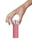 Female hand with a cosmetics bottle