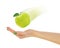 Female hand with fresh green apple