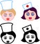 Female Heads of Nurses and Chefs