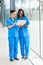 Female healthcare workers