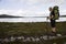 Female Hiker on the Southern Kungsleden