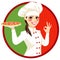 Female Italian Cook