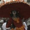 Female Performer at Day of the Dead Festivities in Mexico City, Mexico