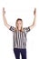 Female referee call touchdown