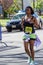 Female Runner Blue Ridge Marathon â€“ Roanoke, Virginia, USA
