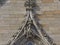 Female saint with chalice and cross, detail of Dublin castle