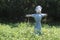 Female Scarecrow out Standing in a Field