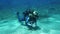 Female scuba Diver