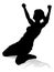 Female Soccer Football Player Woman Silhouette