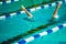 Female synchronized swimming