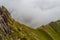 Female trailrunning in mountains of Lechtal Alps, North Tyrol, Austria