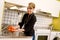 Female Washing Tomatoes