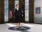 Female Woman President Oval Office Illustration