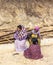 Female workers taking a break