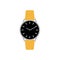 Female wristwatch on a white background