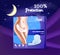 Feminine Pads for Night Protection Advertisement