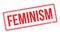 Feminism rubber stamp