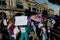 feminist march against gender violence, March 8