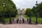 Fence at the entrance to the Windsor castle.