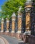 Fence of the Mikhailovsky Garden. Saint Petersburg