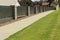 Fence and nature strip of a retirement village