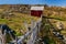 Fence in a Rocky field