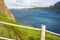 Fence in the seascape at The Carrick a rede