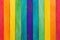 Fence wooden rainbow colorful for wooden textured background use