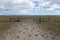 Fenced private plot of land in Tierra del Fuego.