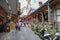 Fenchihu,taiwan-October 15,2018:The city and old market near fenchihu train station at alishan mountain,taiwan